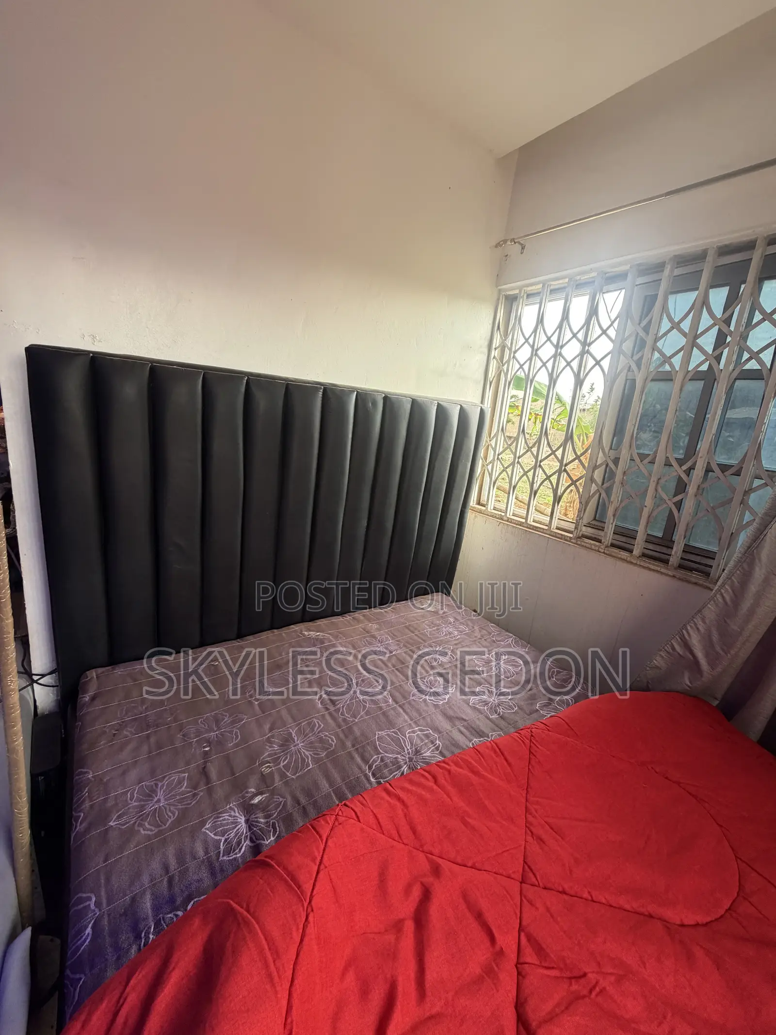 Double Bed Frame and Mattress Available as Seen
