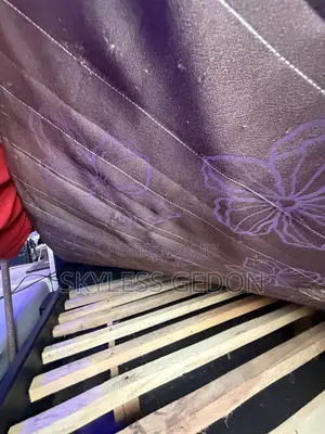 Double Bed Frame and Mattress Available as Seen