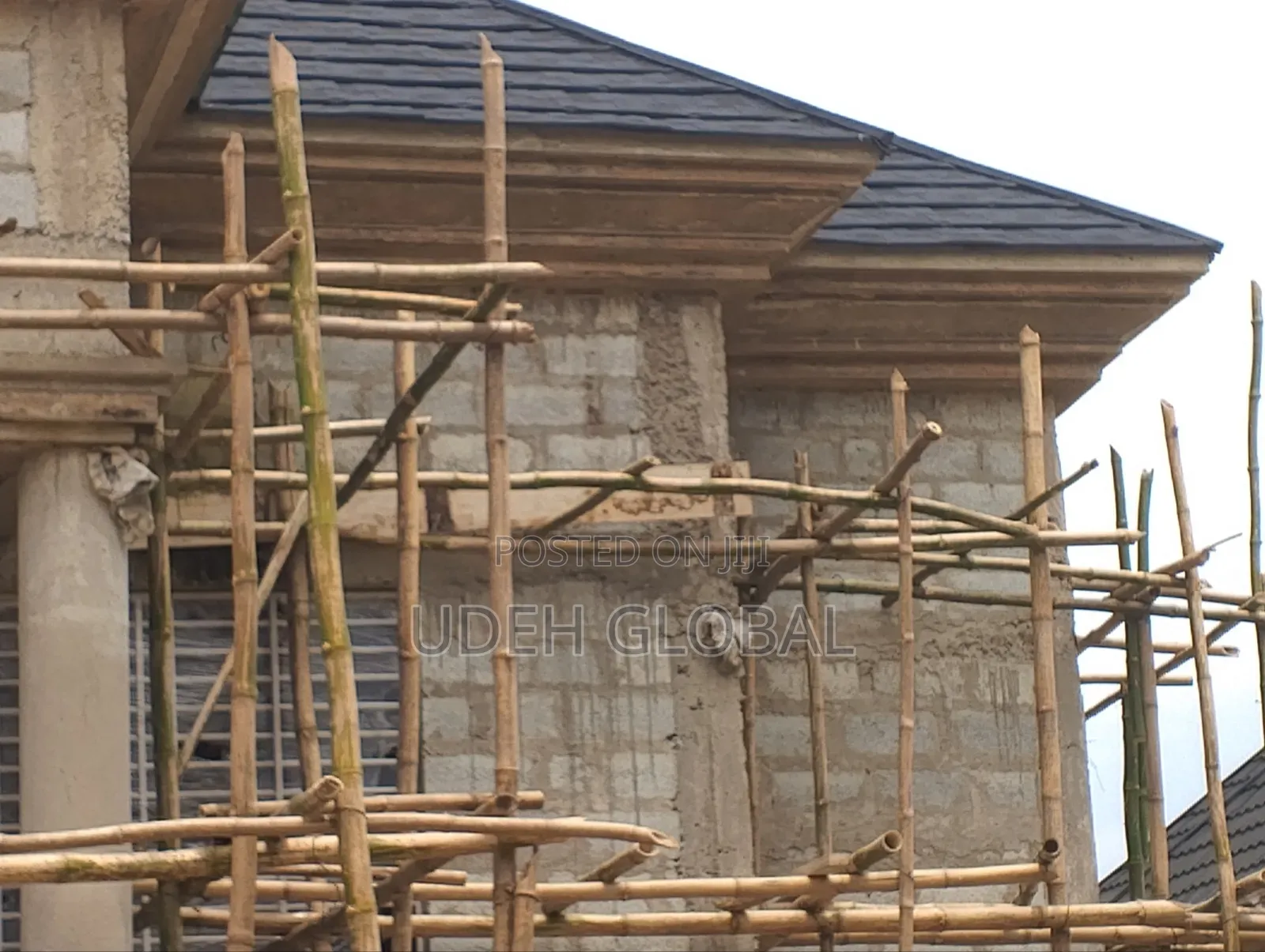 Wood Work and Euro Tile's Roofing Sheets and Rain Gutters Installation