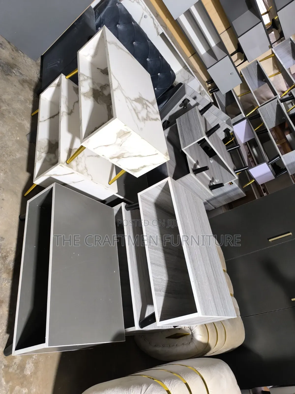 Foreign Laminated Wood Center Table