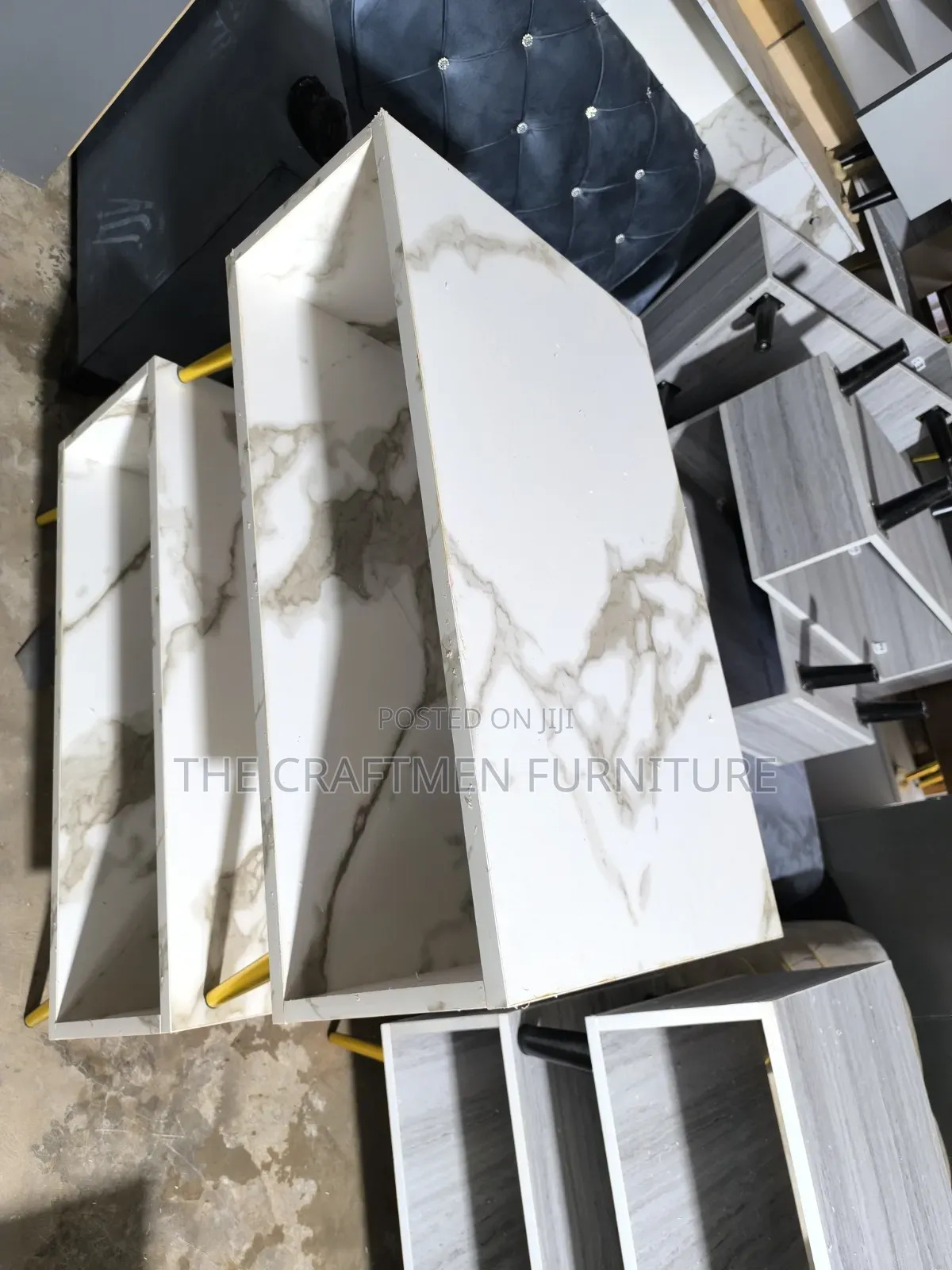 Foreign Laminated Wood Center Table