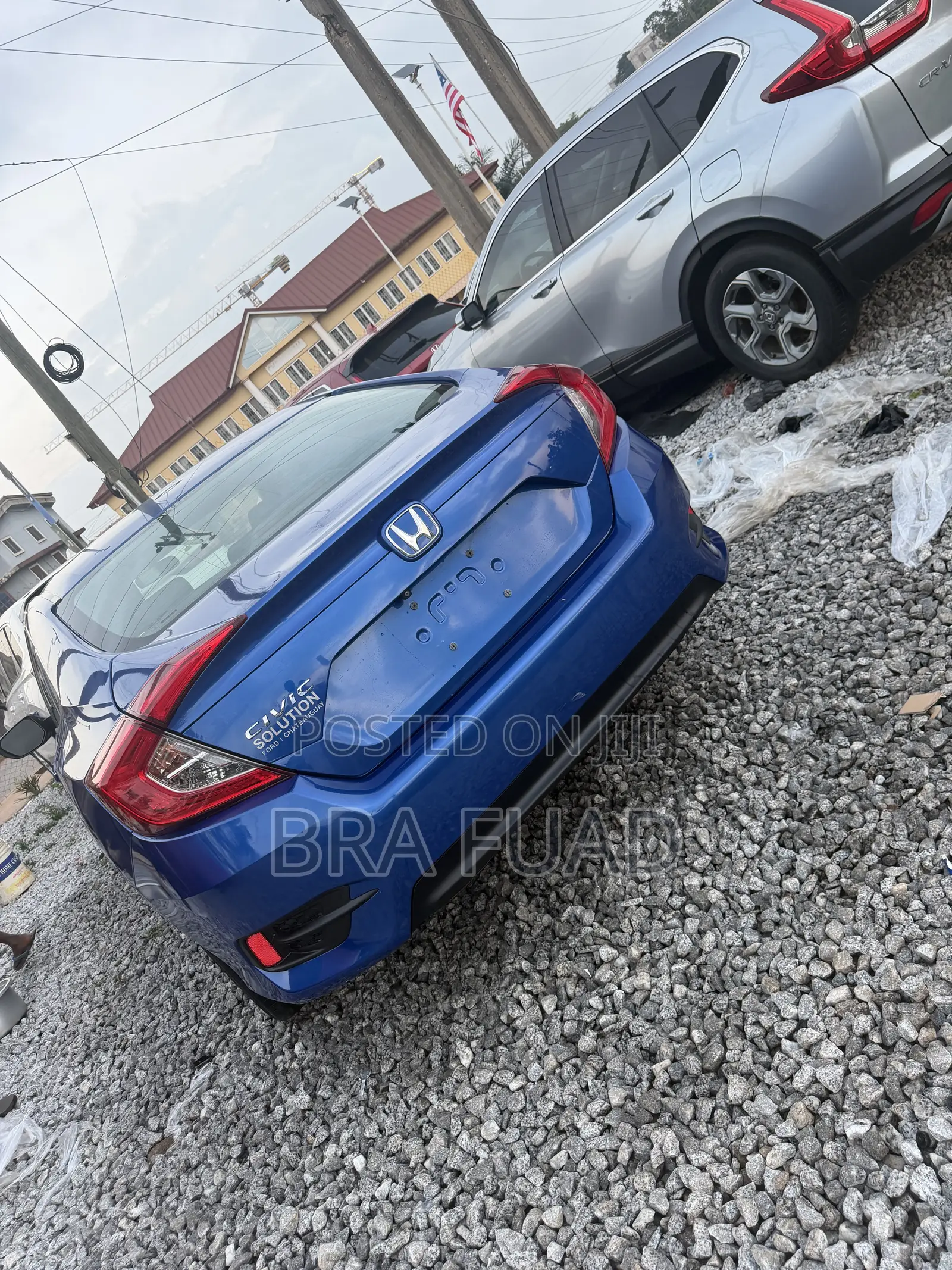 Honda Civic EX 4dr Sedan (2.0L 4cyl) 2017 Blue