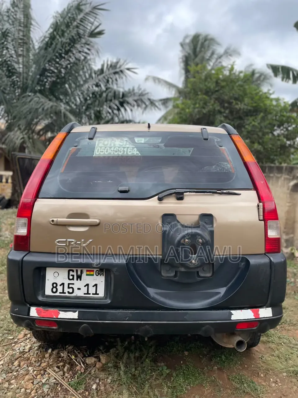 Honda CR-V 2.0i ES Automatic 2003 Gold