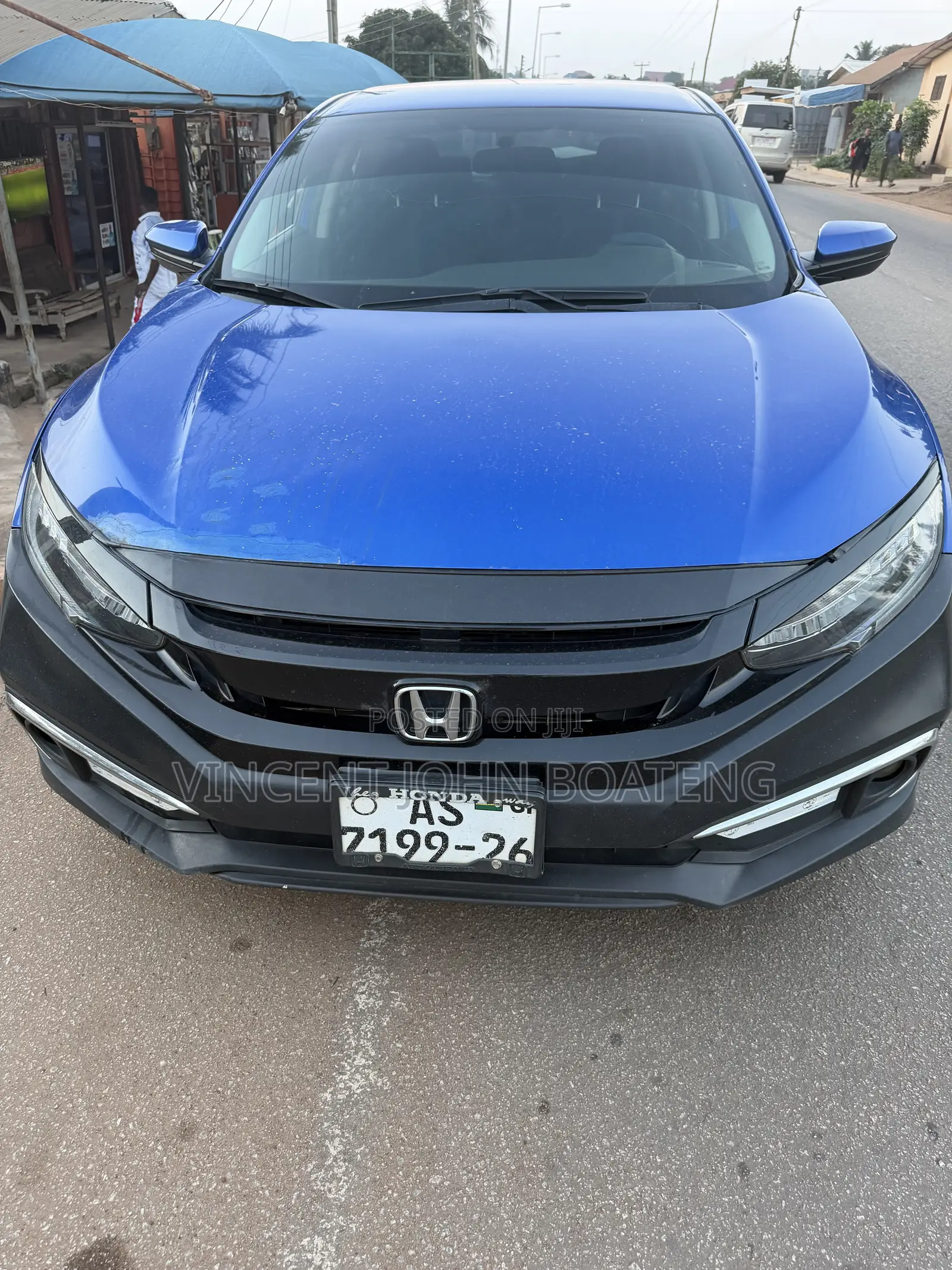 Honda Civic LX 4dr Sedan (2.0L 4cyl) 2017 Blue