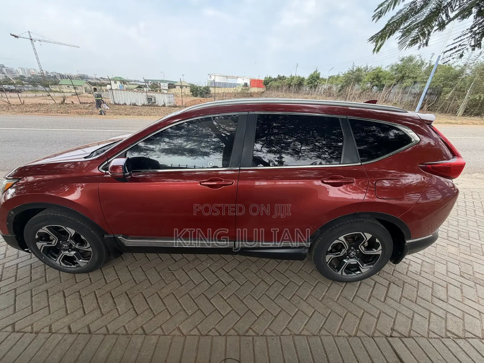 Honda CR-V Touring AWD 2018 Red