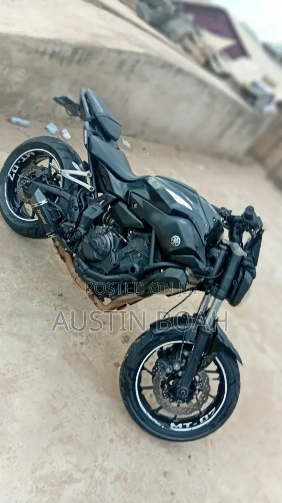 Yamaha MT-07 2016 Black