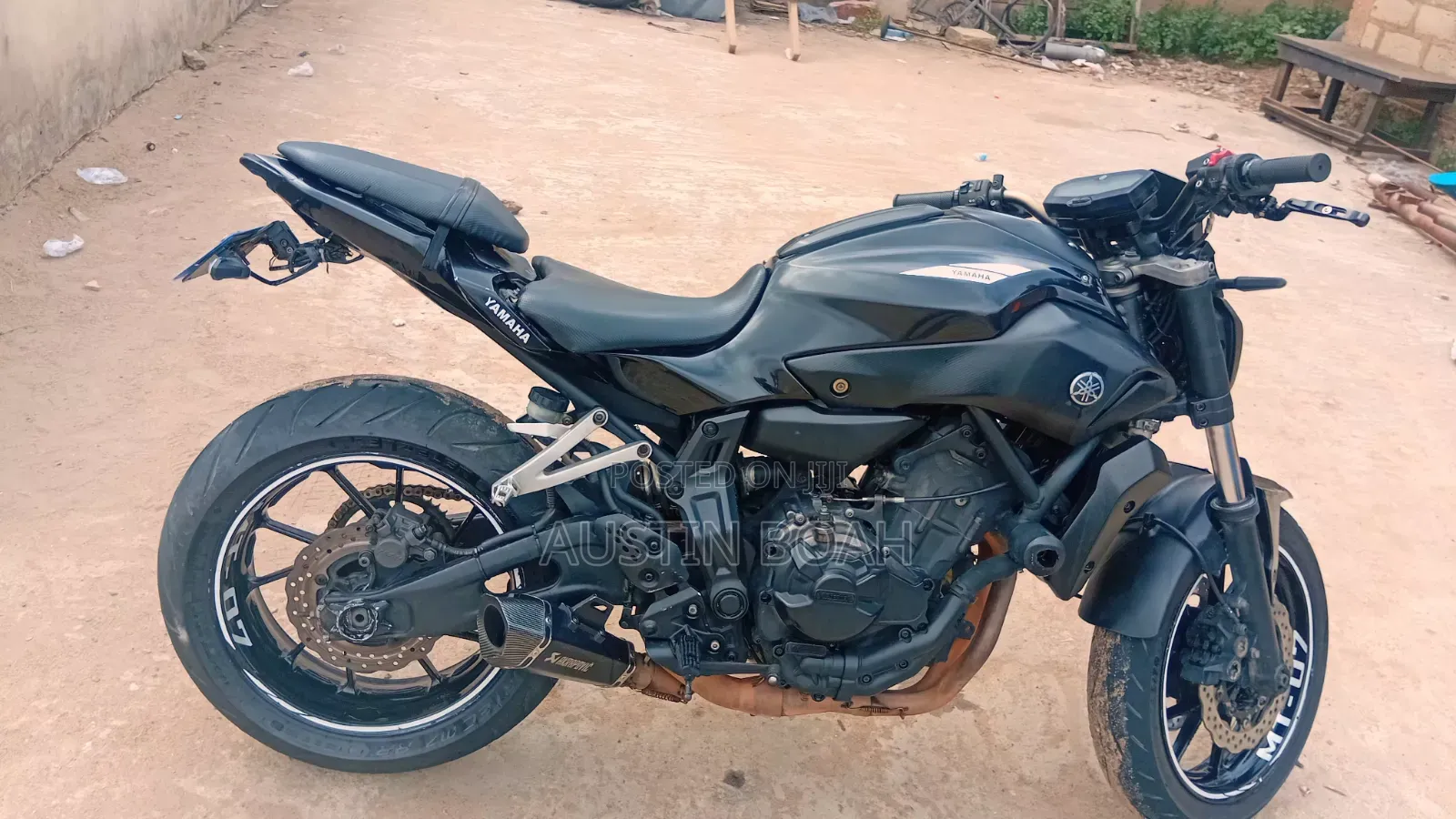 Yamaha MT-07 2016 Black