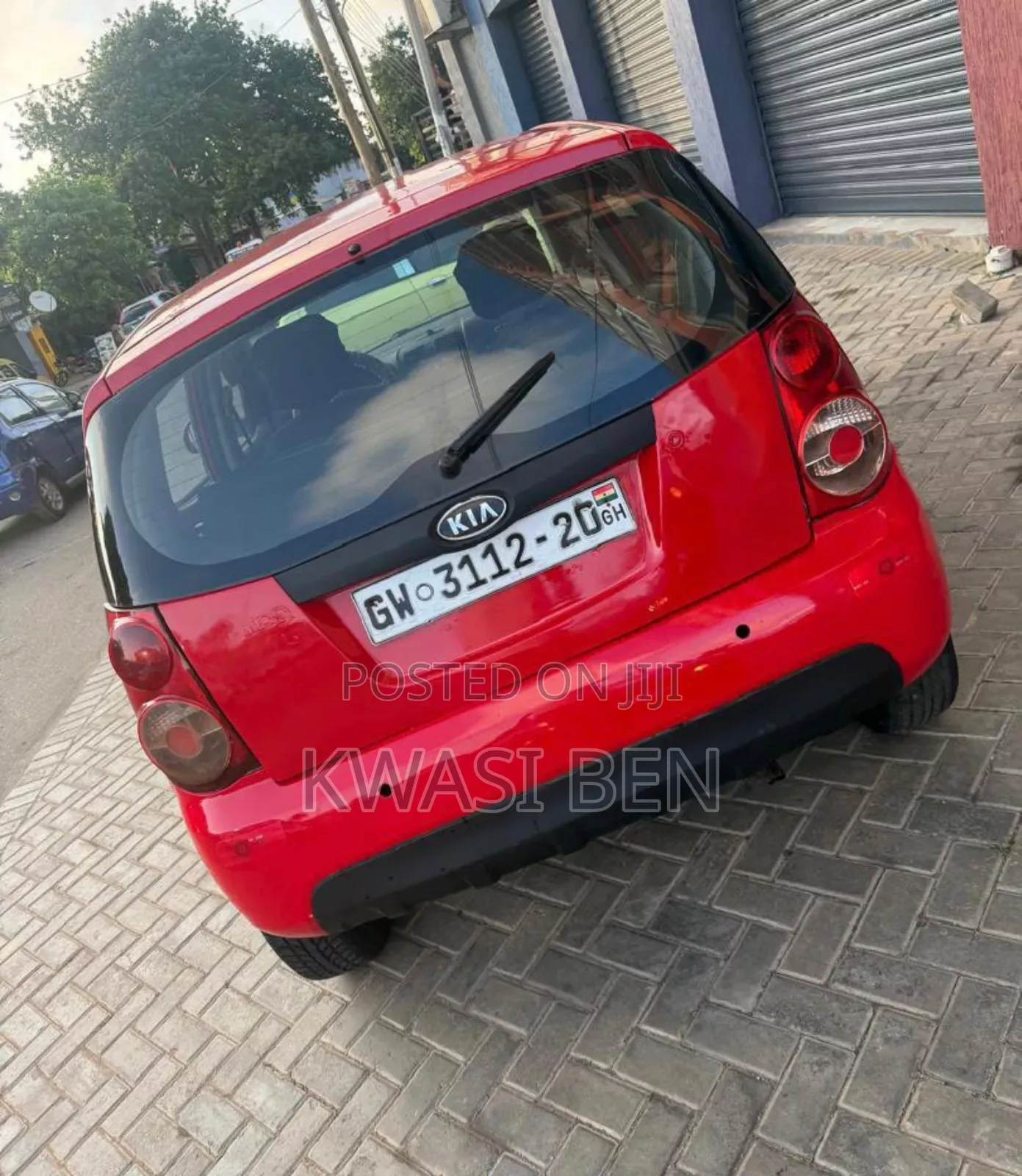 Kia Morning 2010 Red