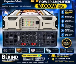 Ev Power Amplify 4 Channels