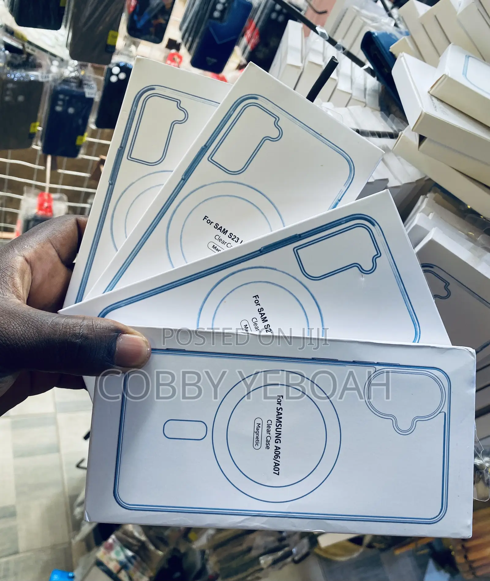 Transparent MagSafe Case for Samsung Phones
