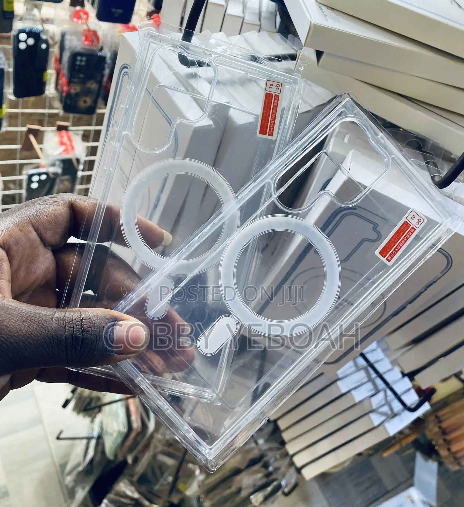 Transparent MagSafe Case for Samsung Phones