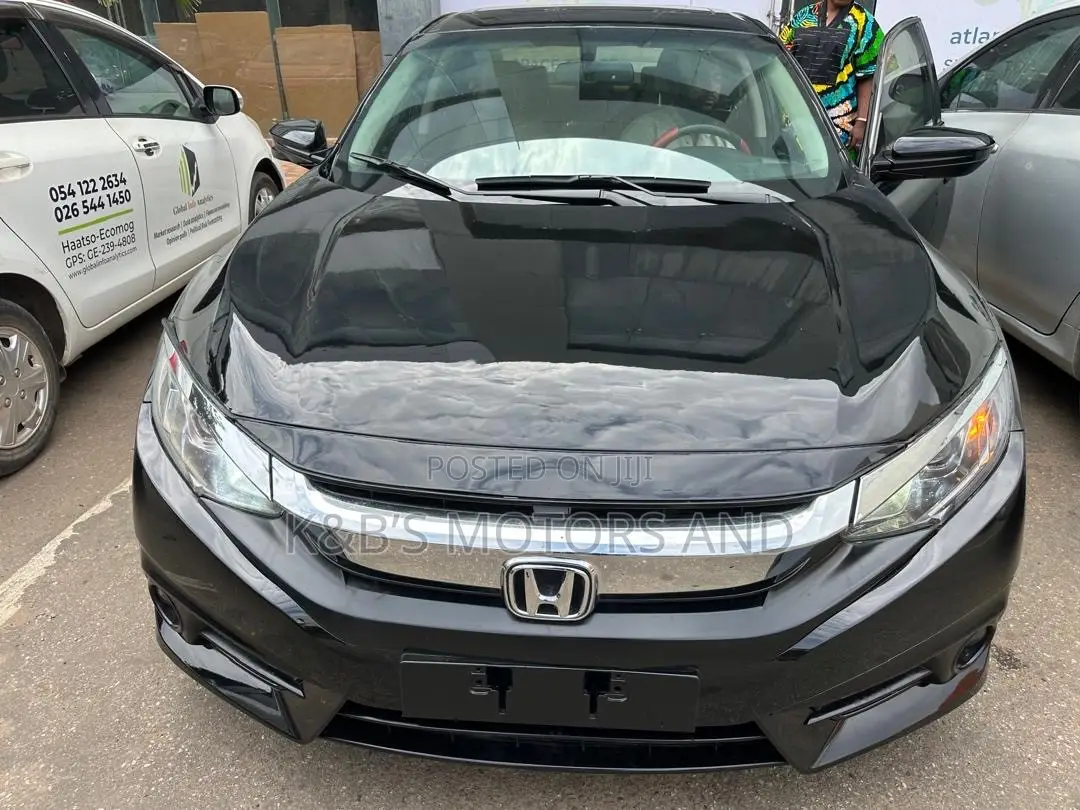 Honda Civic EX-L Sedan 2018 Black