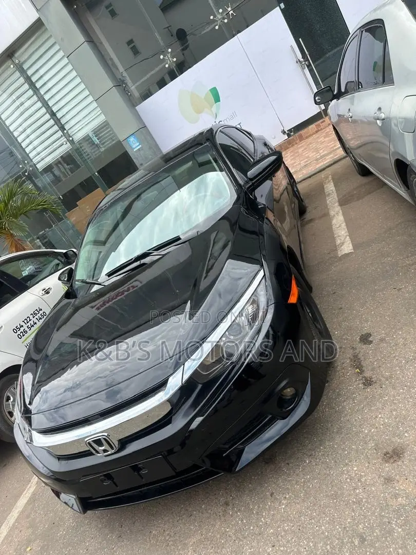 Honda Civic EX-L Sedan 2018 Black
