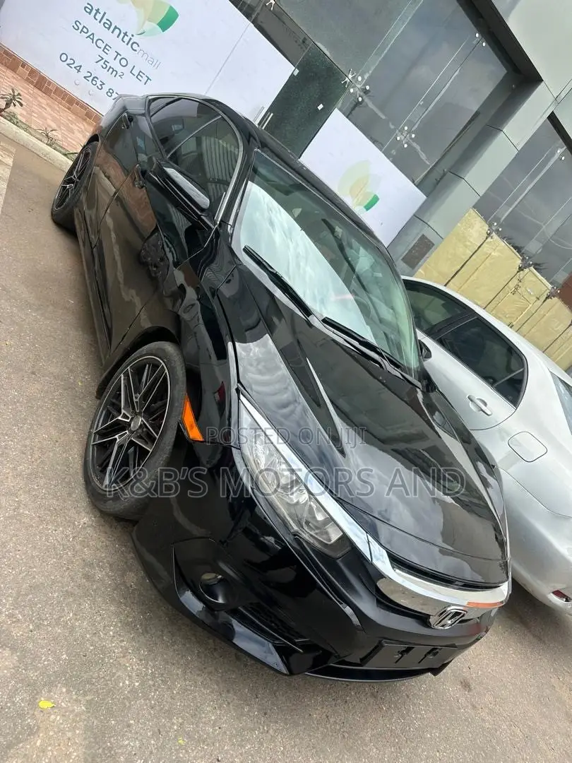 Honda Civic EX-L Sedan 2018 Black