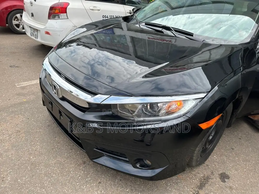 Honda Civic EX-L Sedan 2018 Black