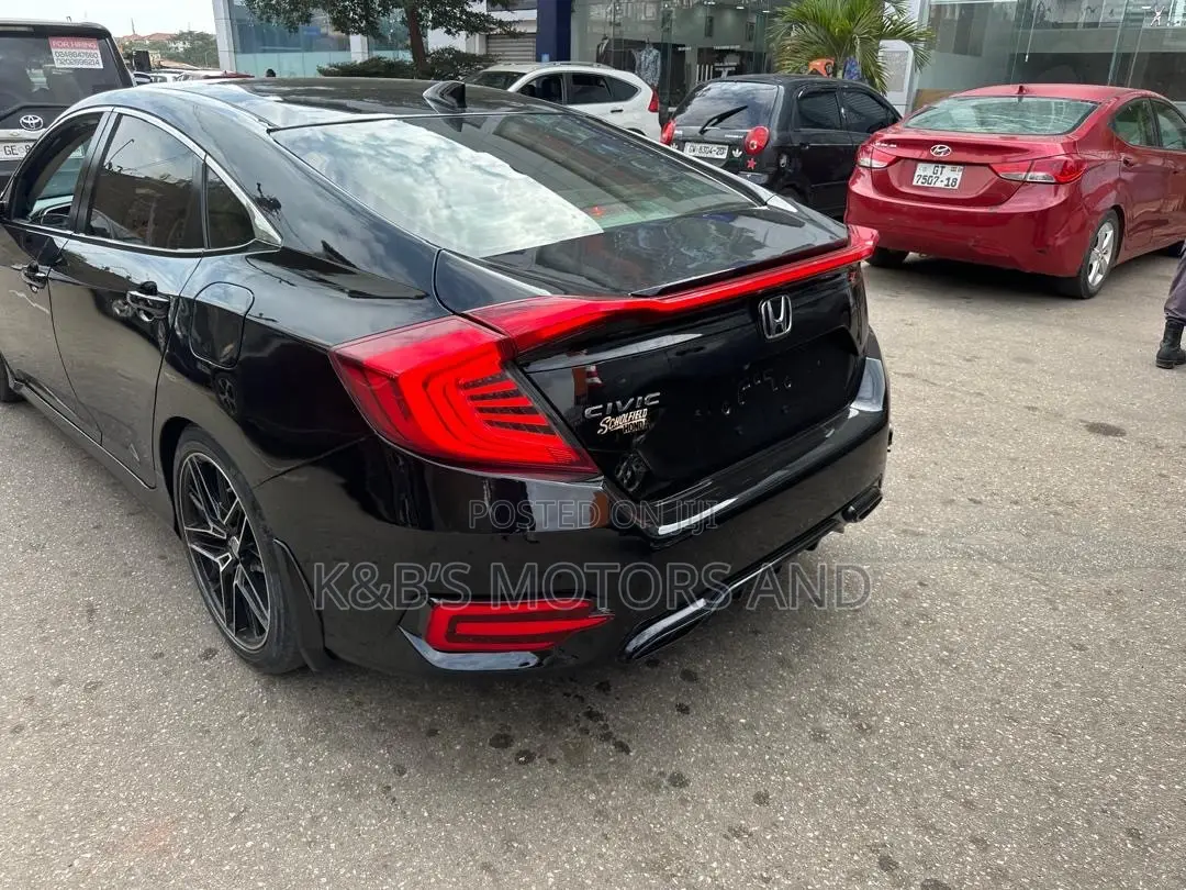 Honda Civic EX-L Sedan 2018 Black