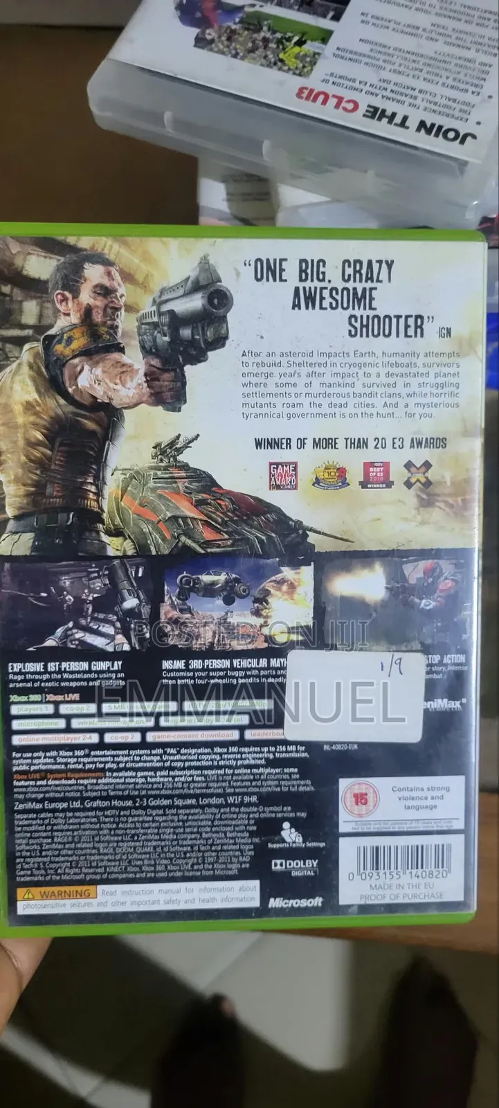 Rage Xbox 360