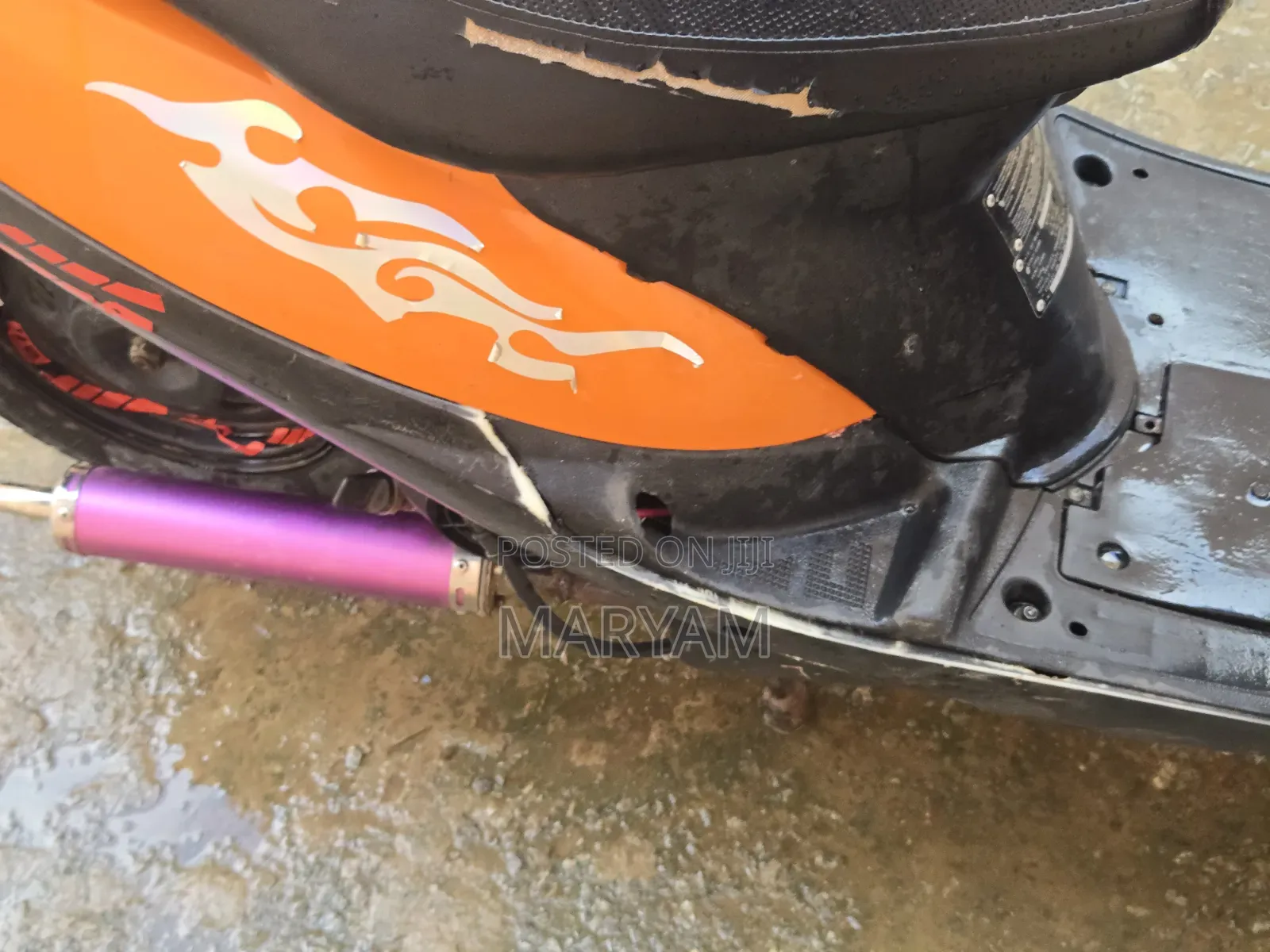Yamaha 2025 Orange