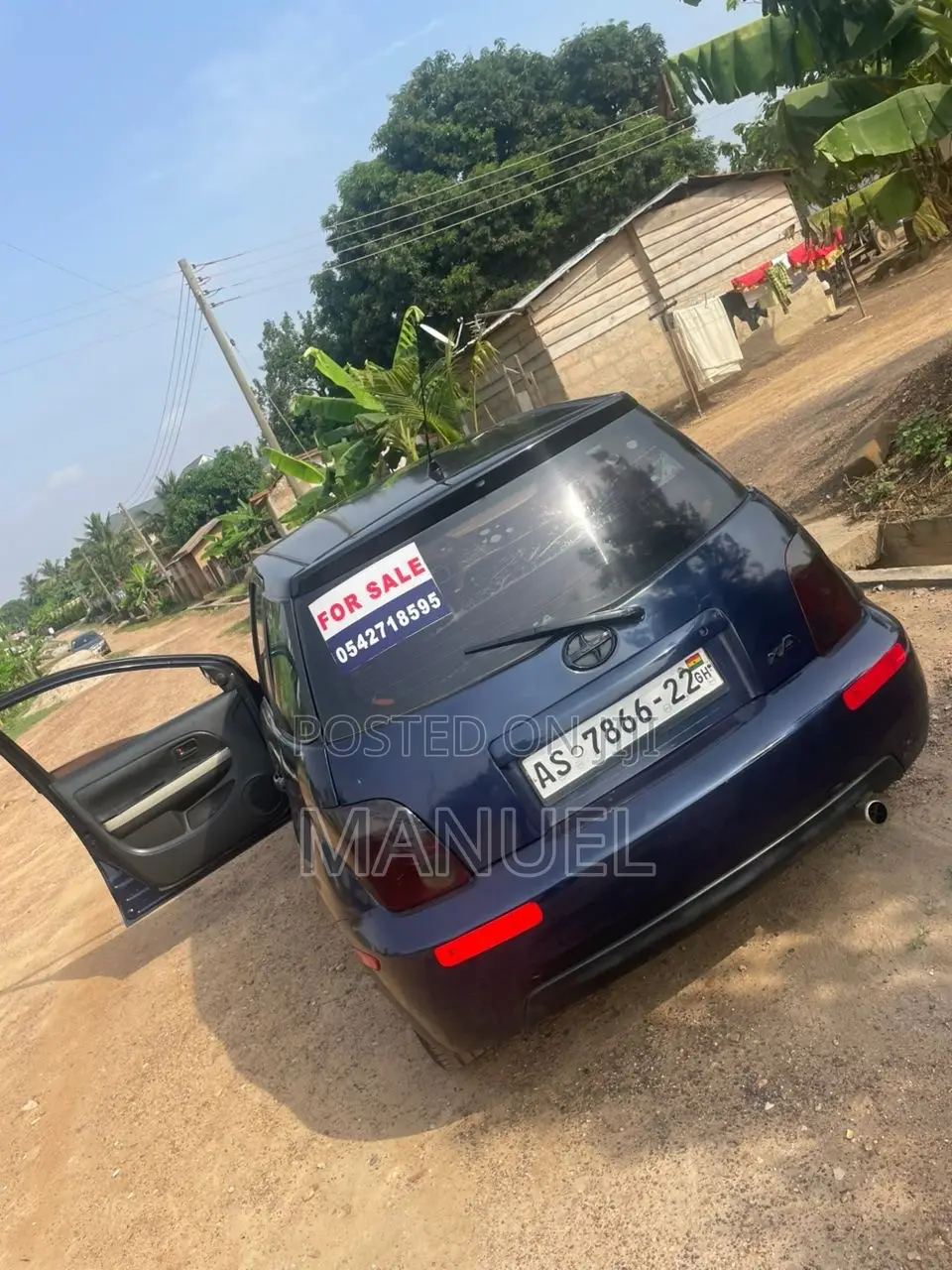 Toyota Yaris 2010 Blue