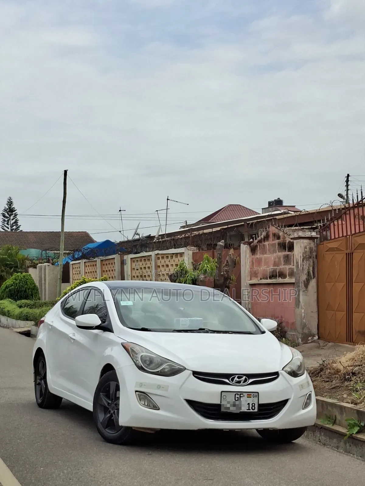 Hyundai Elantra 2013 White