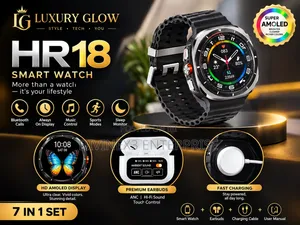 HR18 Smart Watch 7-in-1 Set