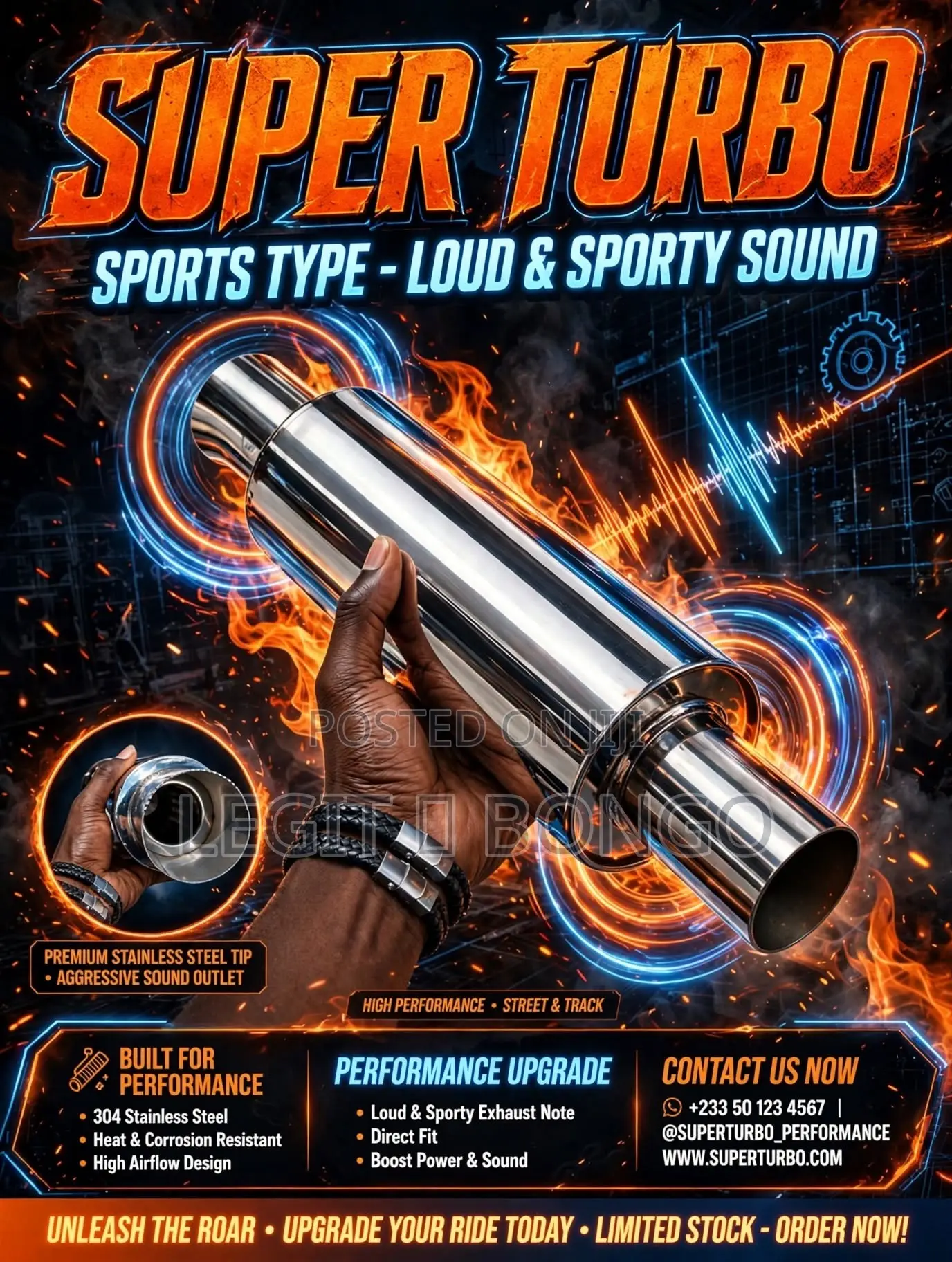 Turbo Exhaust Mouth