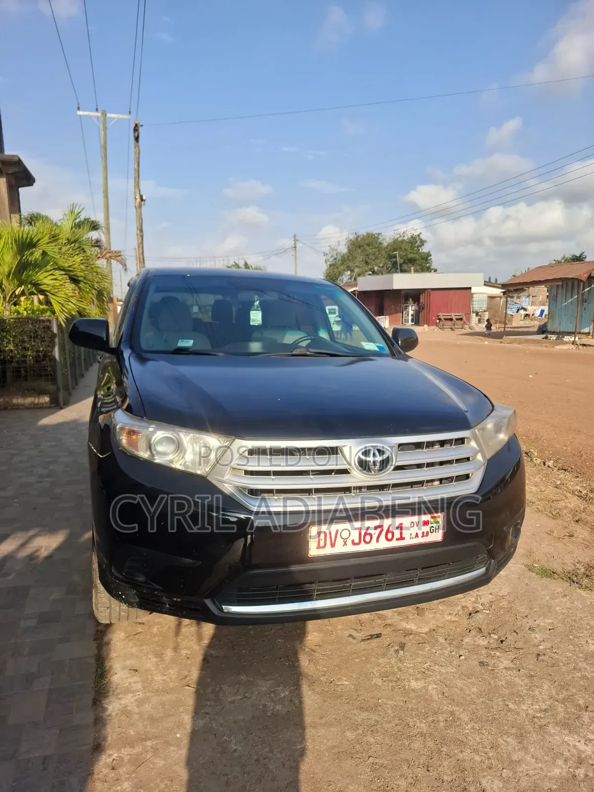 Toyota Highlander LE 4dr SUV (3.5L 6cyl 6A) 2015 Black