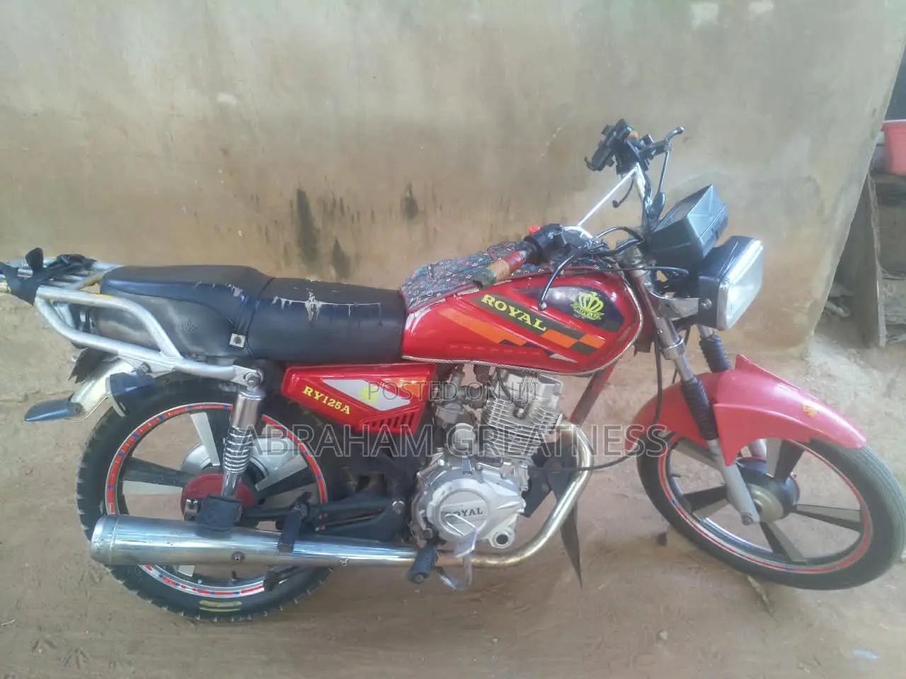 Royal RY125 2023 Red