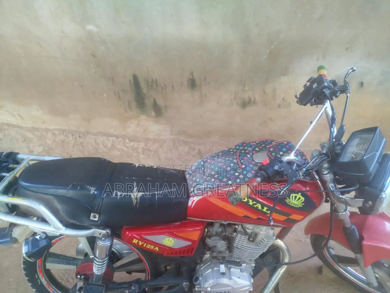 Royal RY125 2023 Red