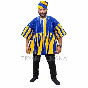 Handmade Ghanaian Smock Tops for Men — Batakari & Fugu