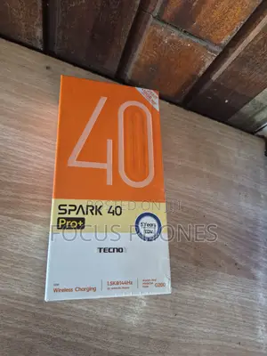 New Tecno Spark 40 Pro+ 256 GB Black