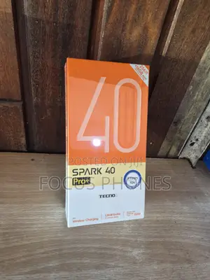 New Tecno Spark 40 Pro+ 256 GB Black