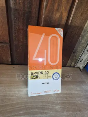 New Tecno Spark 40 Pro+ 256 GB Black