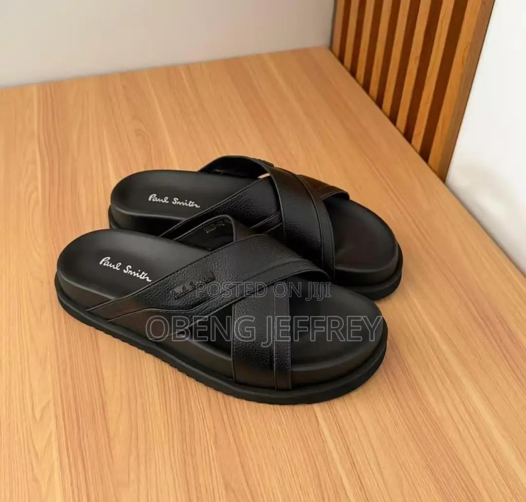 Original Paul Smith Crisscross Slipper Black