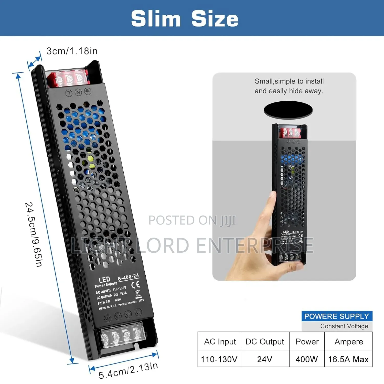 Spotted Holes Led Power 400w