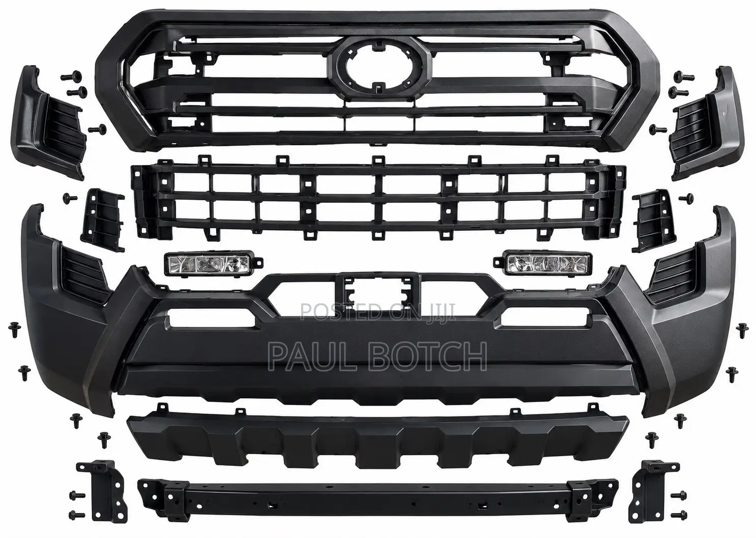 2024-2025 Toyota Tacoma Complete Front Bumper