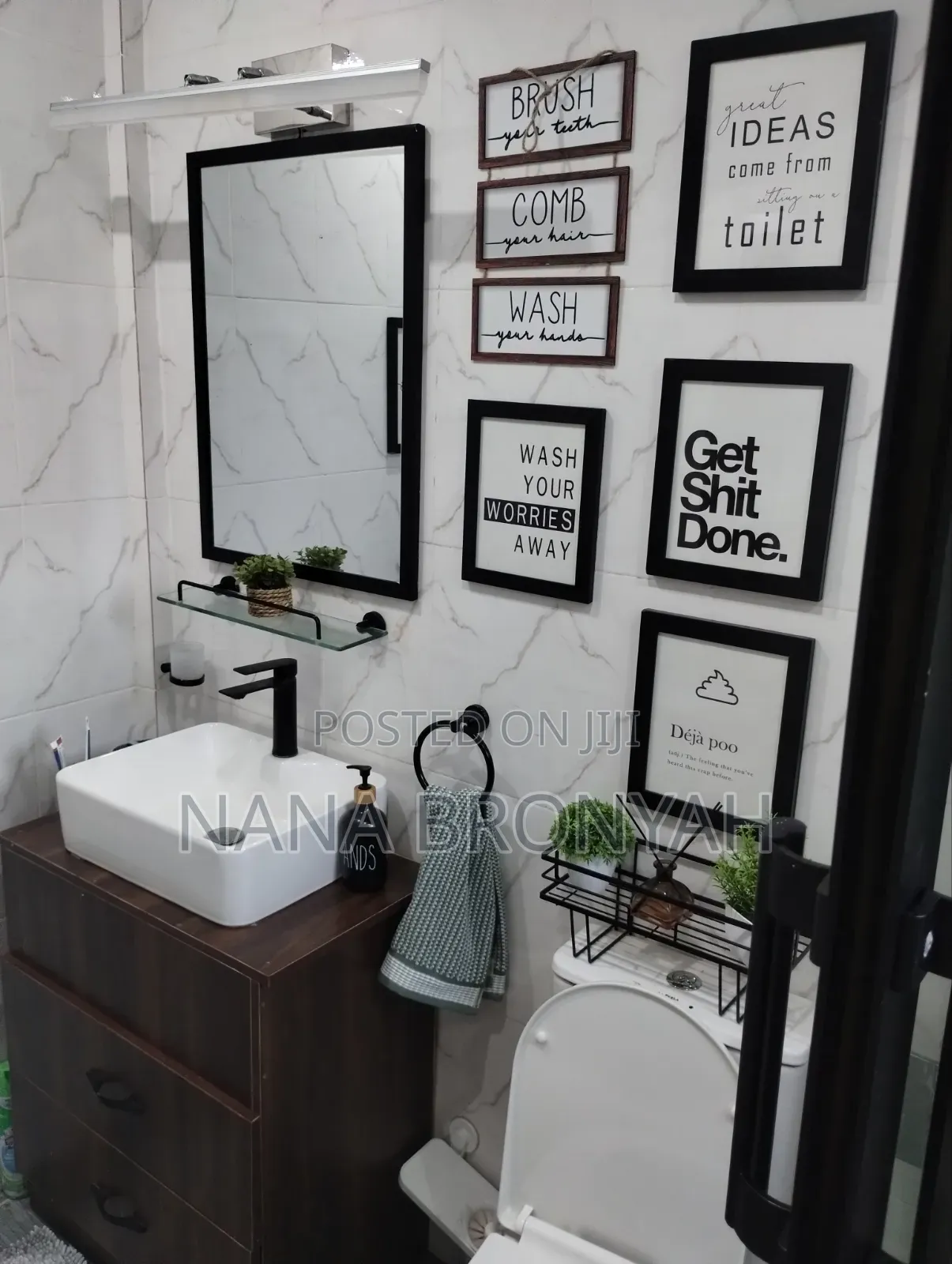 Furnished 1bdrm Apartment in Borteyman Snnit, Manet Junction for rent