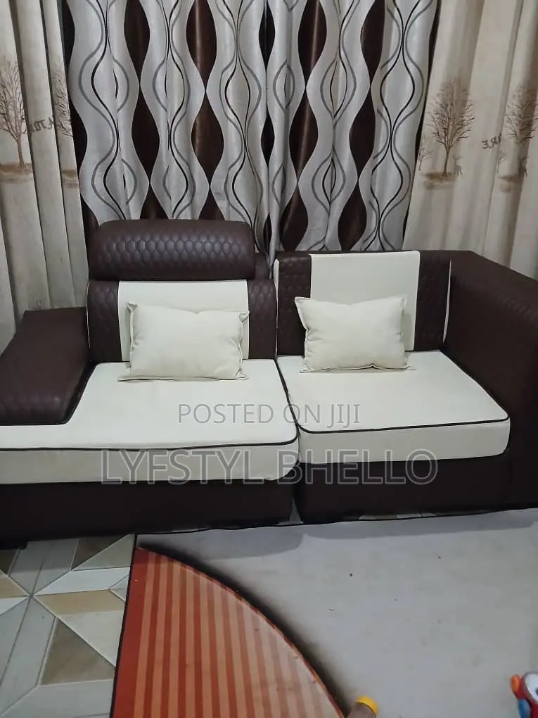 Neat L-Shaped Living Room Sofa - Very Durable & Comfortable