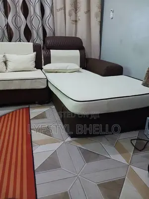 Neat L-Shaped Living Room Sofa - Very Durable & Comfortable