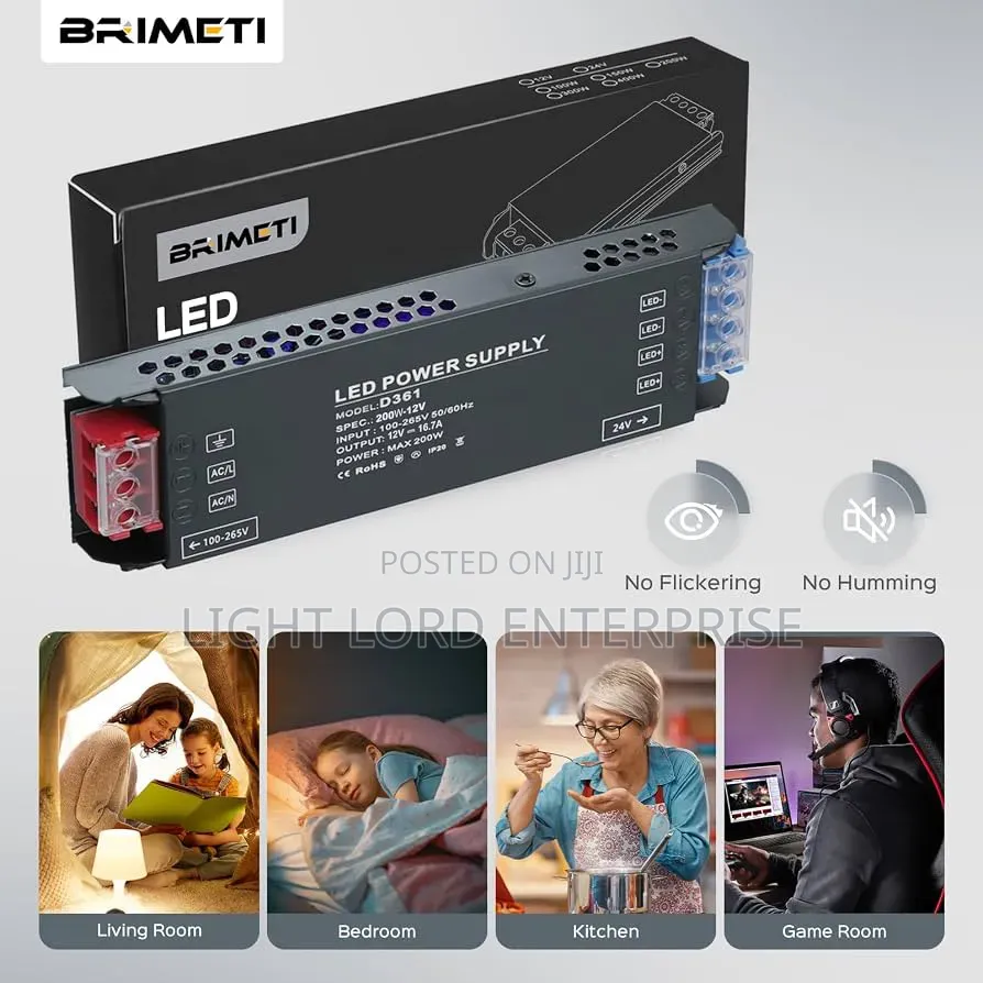 Dc16. 7) 24v 400watts Power Supply 24V /12v