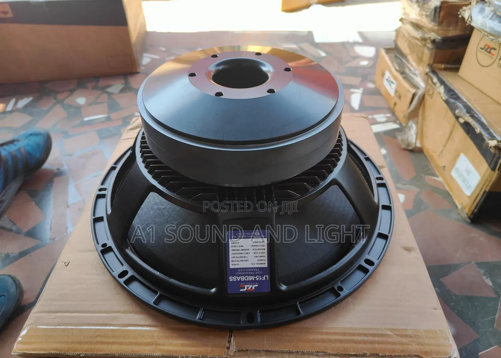 JAC LF15 2200 Watts Mid-Bass Audio Transducer Speakers [Pair]