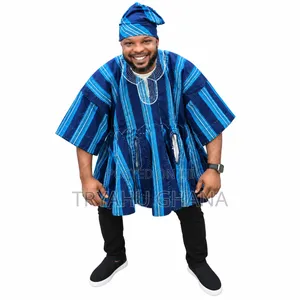 Handwoven Ghanaian Smocks for Men - Available Now at Tryahu