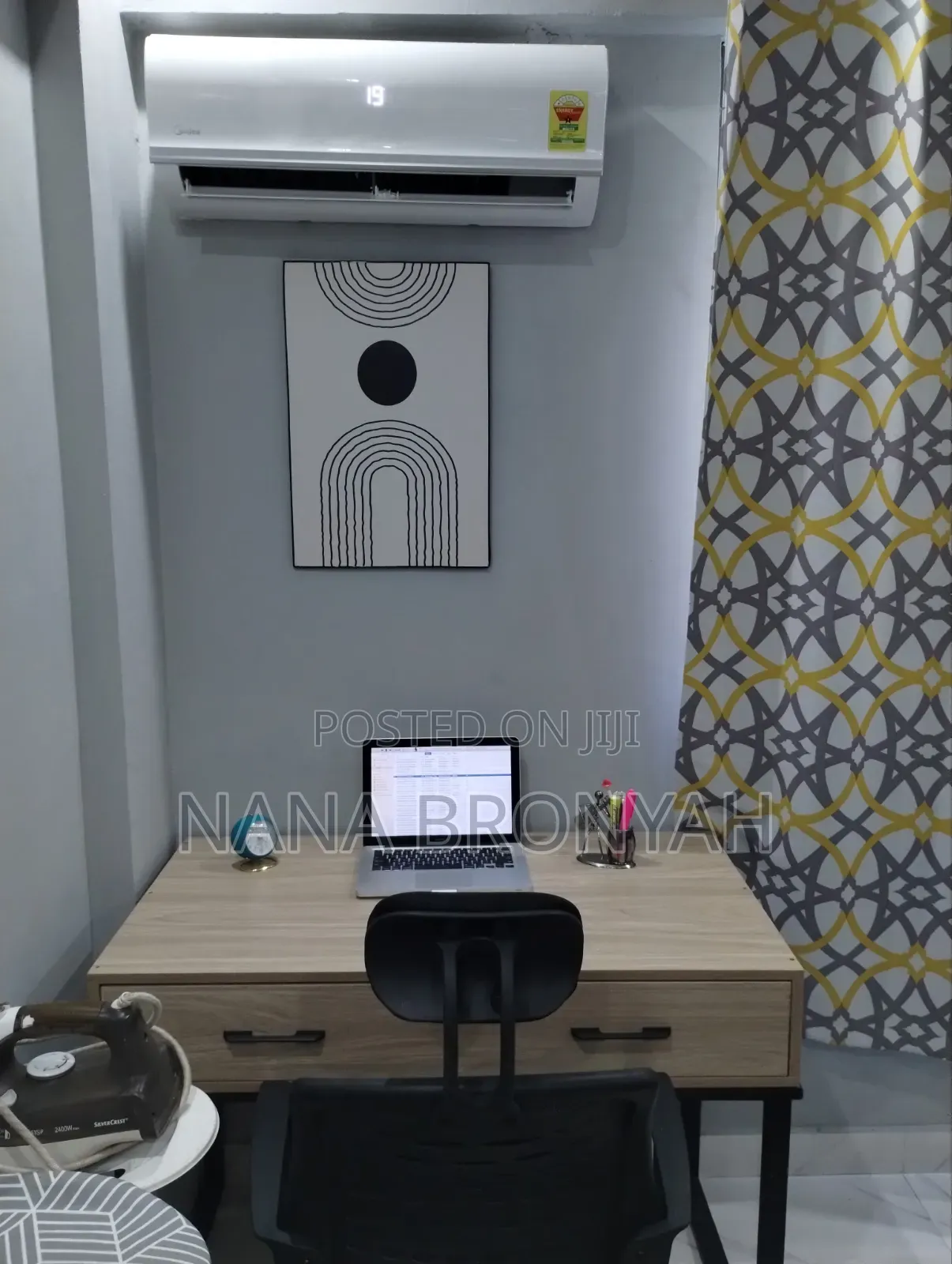 Furnished 1bdrm Apartment in Borteyman Snnit, Manet Junction for rent