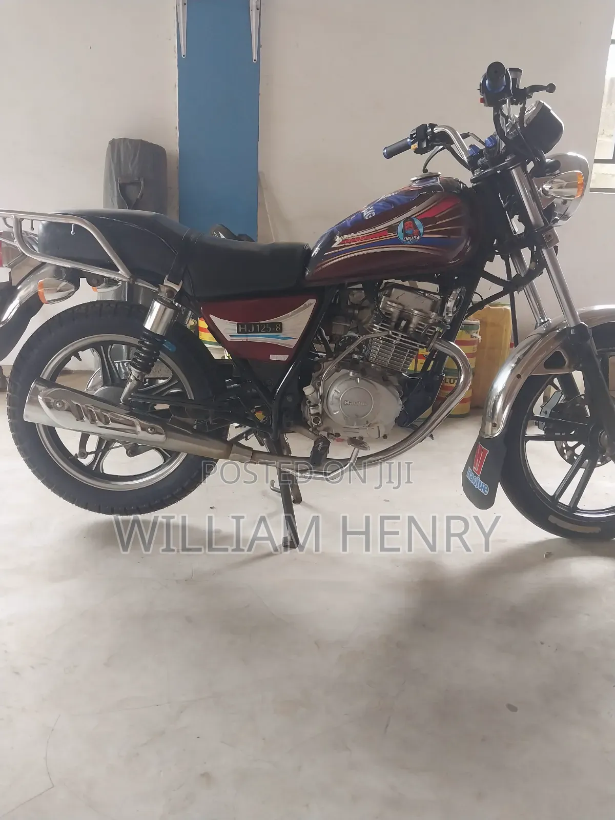 Haojue HJ125-8K 2021 Red