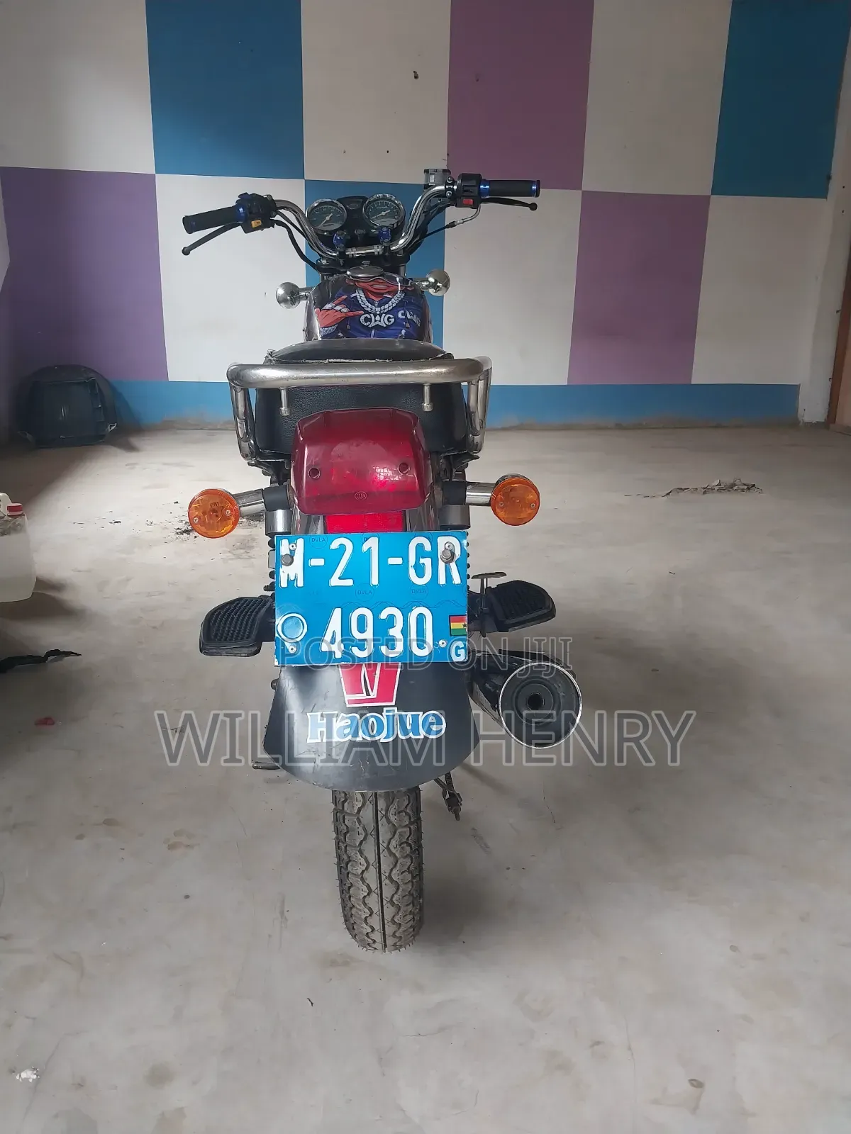 Haojue HJ125-8K 2021 Red