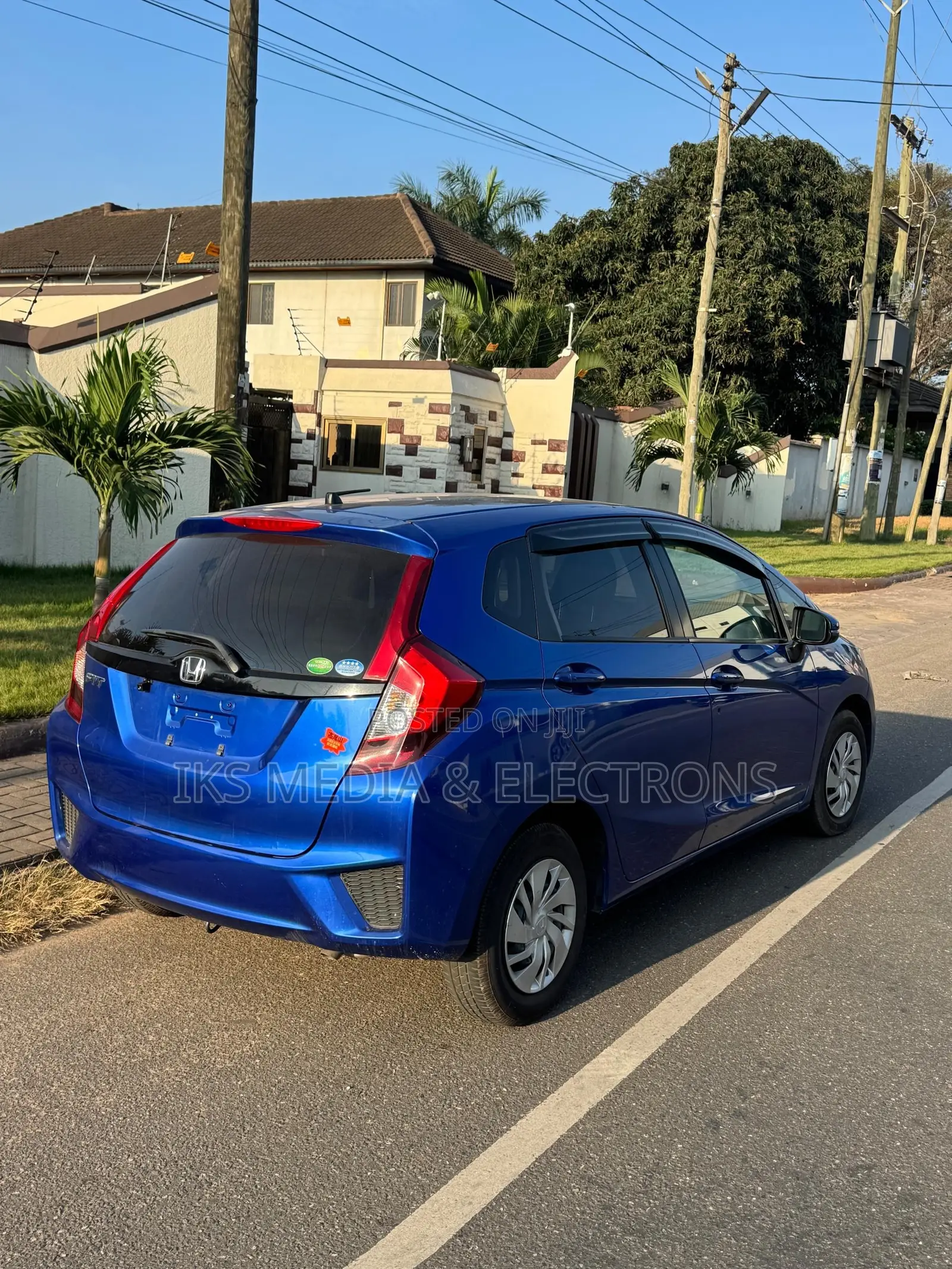 Honda Fit 2015 Blue