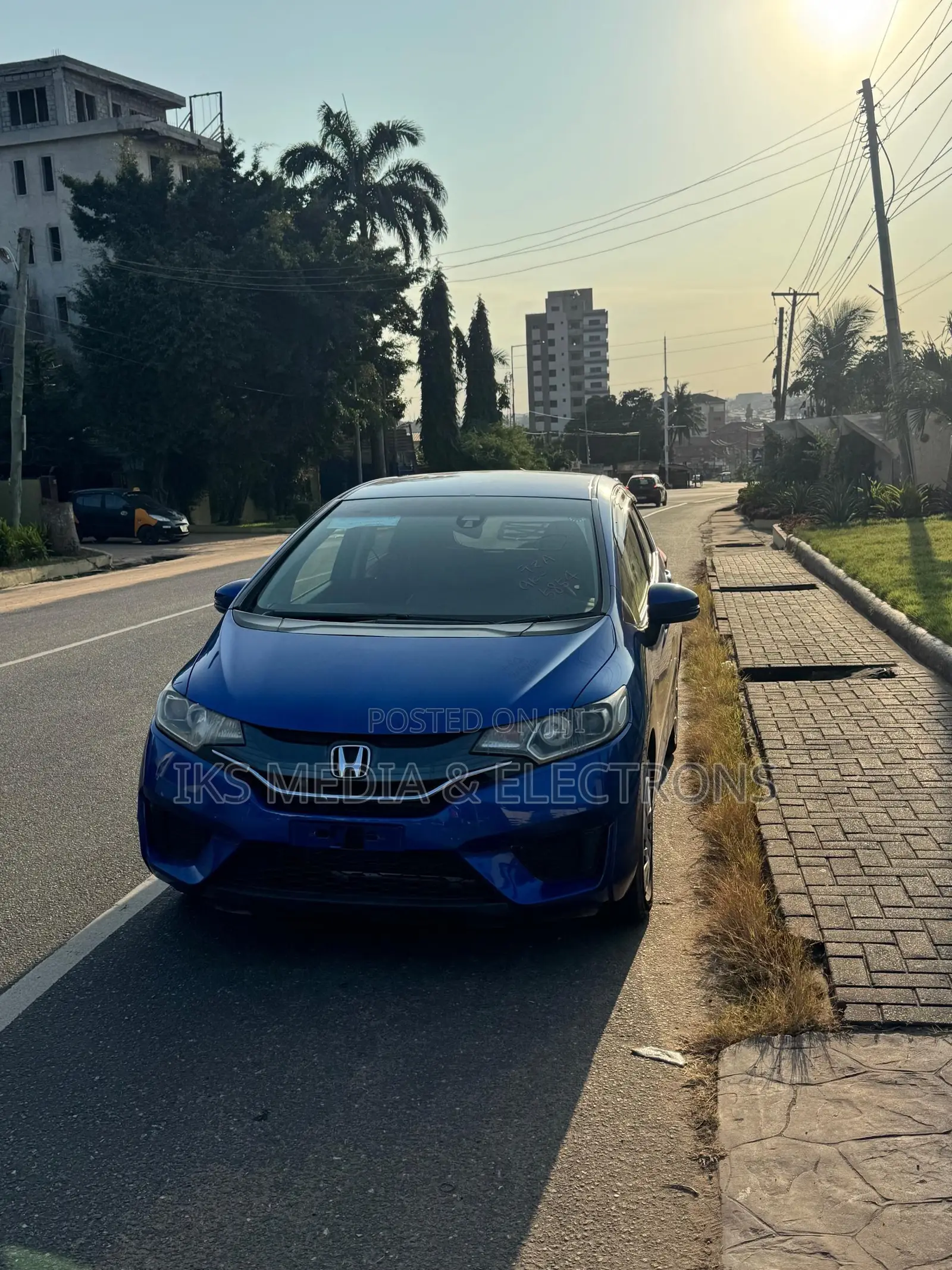 Honda Fit 2015 Blue