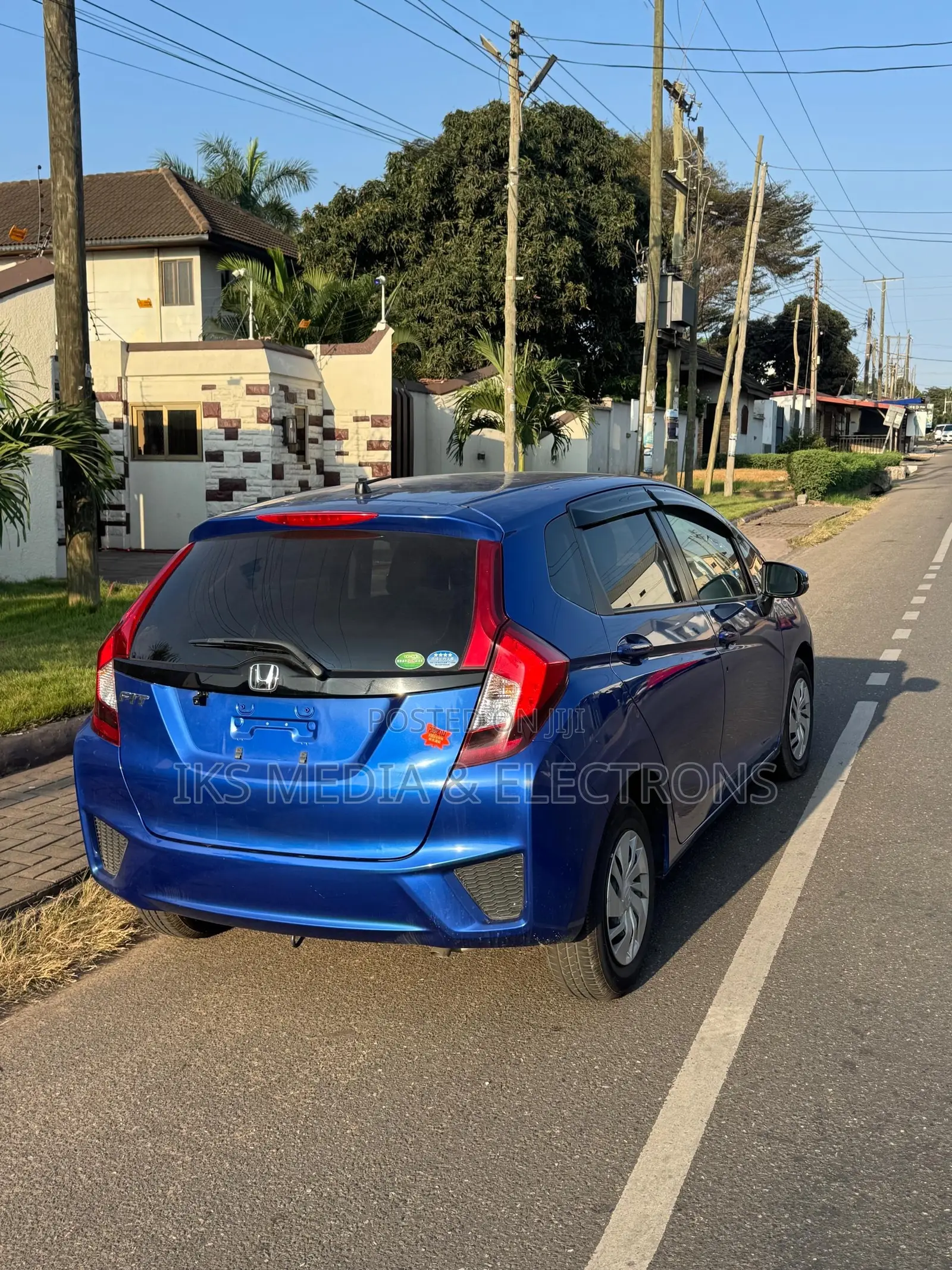Honda Fit 2015 Blue
