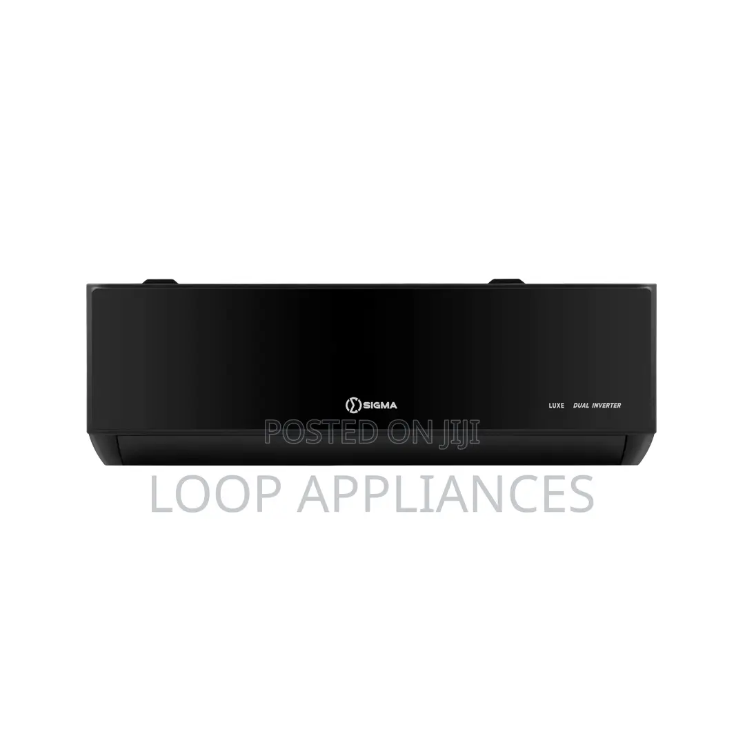 New Sigma 2.0hp Luxe Split R32 Dual Inverter Black AC - SAC-T18LXIV