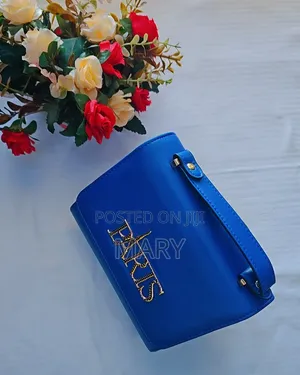 A Vibrant Blue Handbag